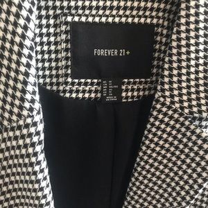 Houndstooth Blazer plus 1X